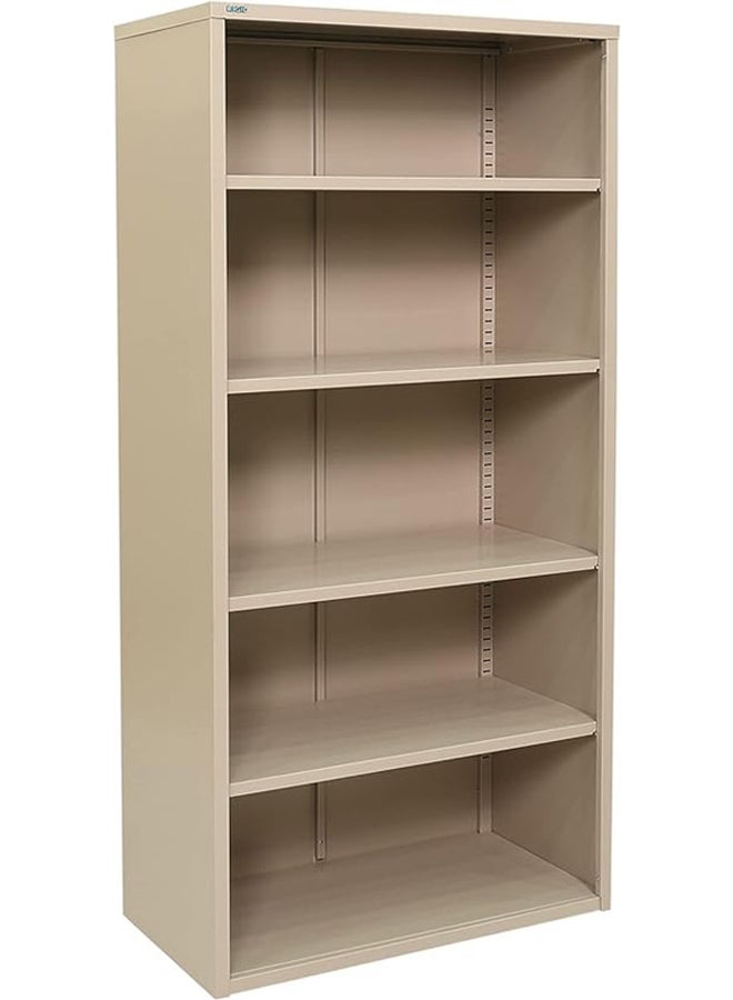 RIGID Steel Open Cupbaord Beige 183x91.7x45.7cm  - Image 5