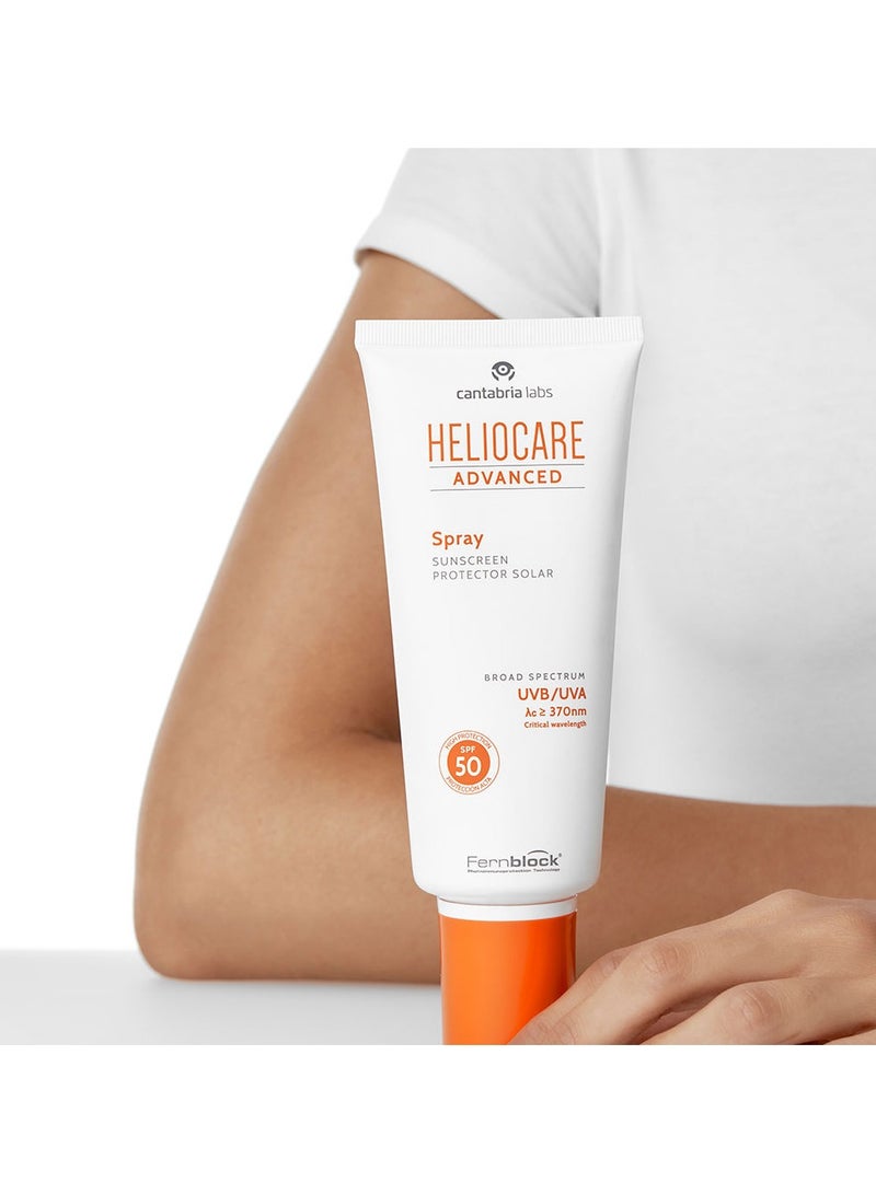 Heliocare Advanced SPF50 High Protection Body Spray 200ml - Image 2