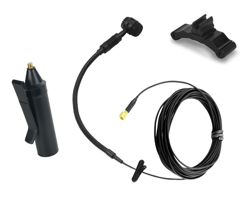 HEIMU Clip On Instrument Condenser Microphone + Universal Clip (for Bass) - Image 1