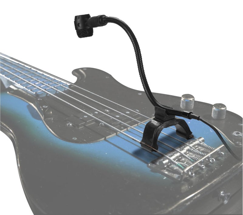 HEIMU Clip On Instrument Condenser Microphone + Universal Clip (for Bass) - Image 4