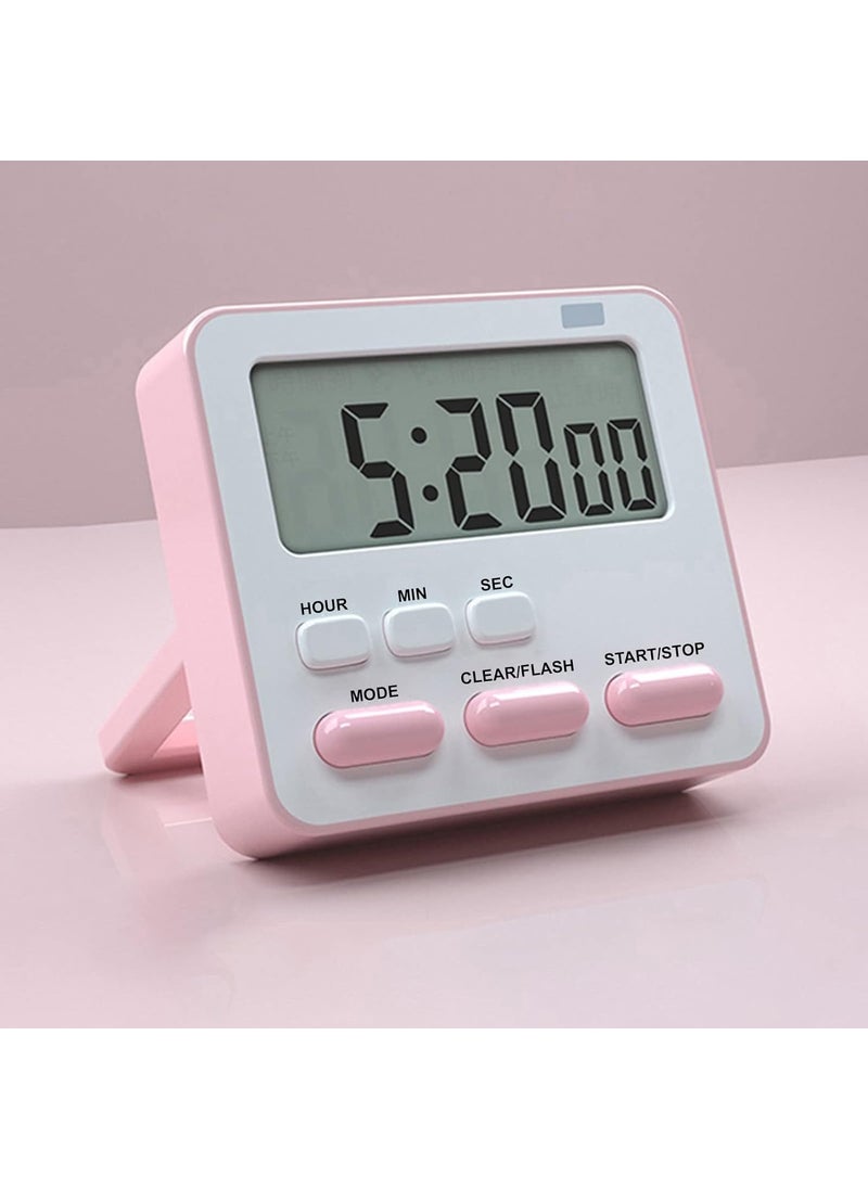 CEPLO CEPLO Digital Kitchen Timer Stopwatch with Dual Countdown Large LCD Display Alarm EasytoRead Smart Timer for Cooking Baking MultiTasking  - Image 1
