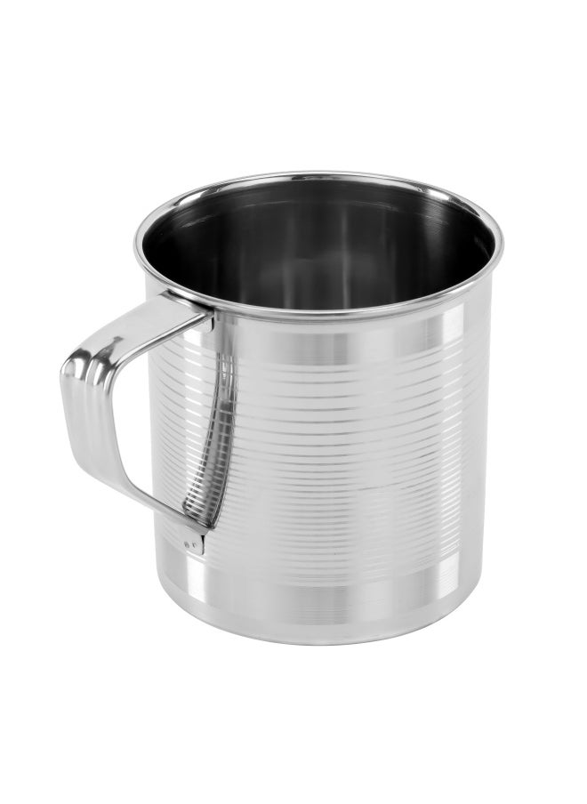 DELCASA 11 Cm Steel Mug- DC2856 Dishwasher-Safe  - Image 1