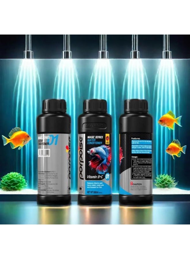 Porpoise Water Conditioner Remove Chlorine Vitamin B+C - Image 5