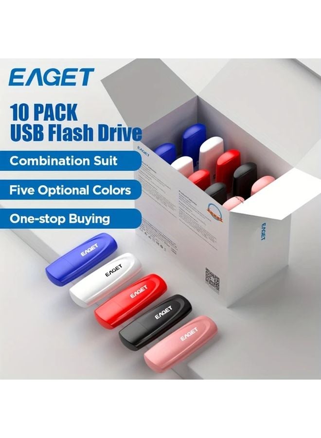 Eaget 4GB USB Flash Drive High Speed Thumb Drive For Data Storage - Image 5