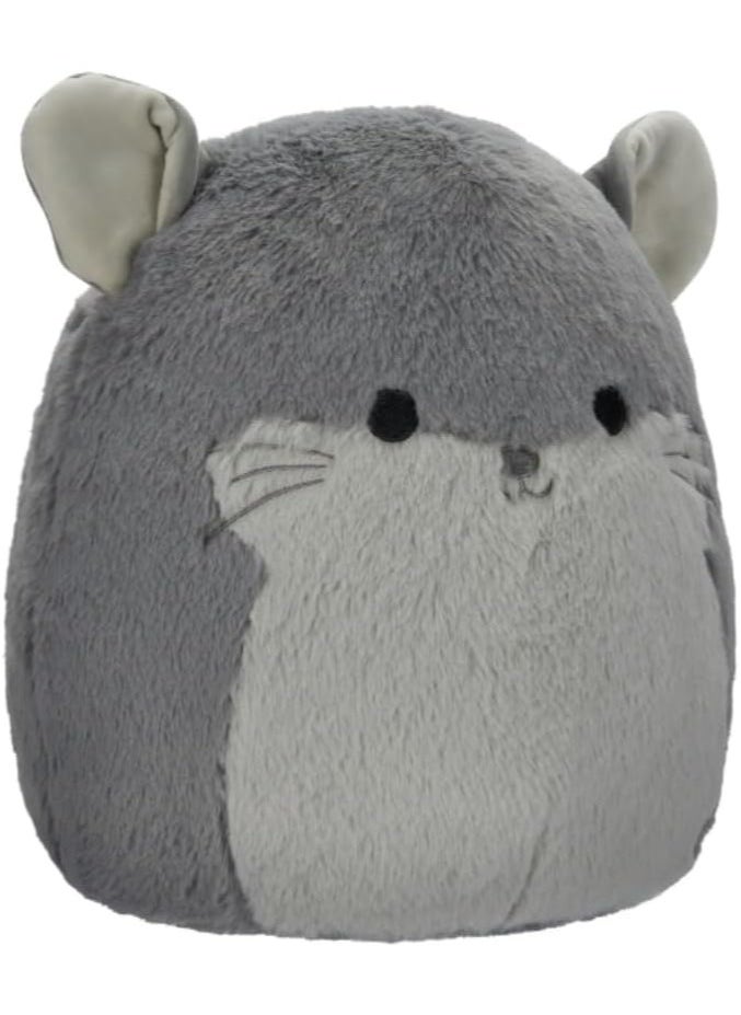 Squishmallows Squishmallows 12-Inch Fuzzamallows Miper Chinchilla Plush by Kellytoy – Soft, Washable, Cuddly Toy for Kids, Boys & Girls – Multicolor Stuffed Animal Gift  - Image 2