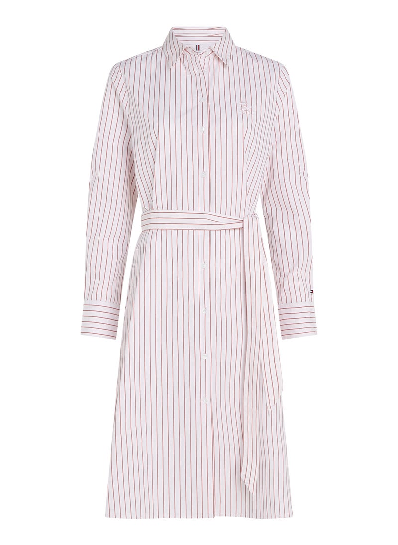 STRIPE REGULAR KNEE SHIRTDRESS - pzsku/Z2CA95BD8FD063290895FZ/45/_/1726737421/a43c12fa-c386-46d2-a0fd-2e495d8e7313