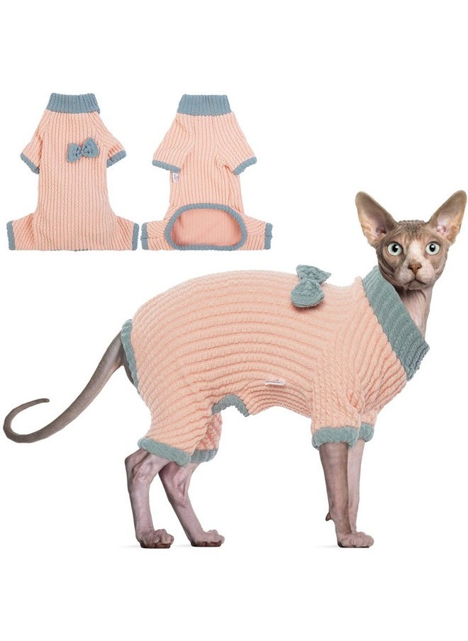 Sphynx Hairless Cats Warm Winter Sweater Cute Pullover High Elasticity Kitten Shirts Breathable Cat Leisure Wear Turtleneck Vest Adorable Cat'S Clothes Jacket Pajamas Jumpsuit - pzsku/Z2CA9616A8E2E822FD041Z/45/_/1735214550/773fa565-e725-411c-8ff1-cd4575058e2f