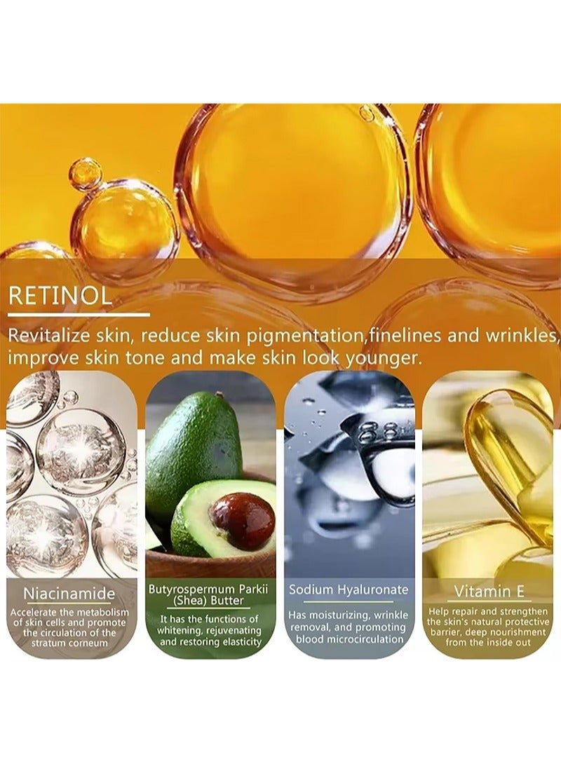 SODSNIE Retinol Anti-Aging Body Cream Moisturizing Body Cream Improves Sagging Skin,Reduces Even Complexion,Deep Nourishes 1.76 OZ./50g - Image 4