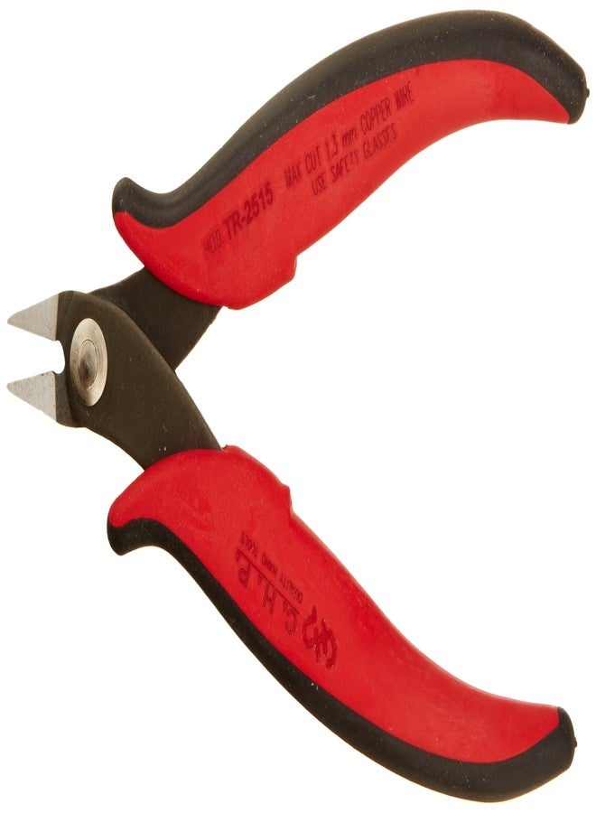 قاطع أسلاك ميكرو سوفت من هاكو CHP TR-25-15، مسافة 1.5 مم، قطع عكسي، هيكل من الفولاذ الكربوني المقوى 2.5 مم، فك بزاوية 21 درجة، طول الفك 8 مم، أقصى قدرة قطع 16 مقياس