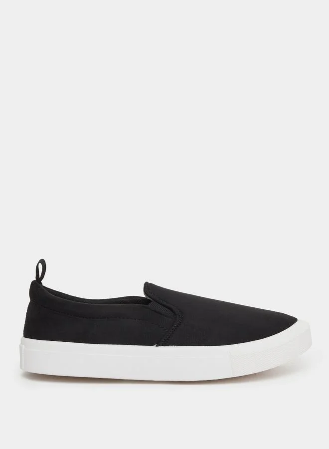 Styli Men Suede Look Slip-On Casual Shoes