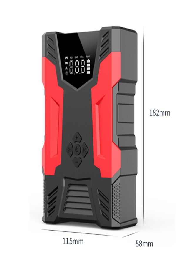 Car Jump Starter with Air Compressor Portable Power Bank Charger with LCD Display - Image 5