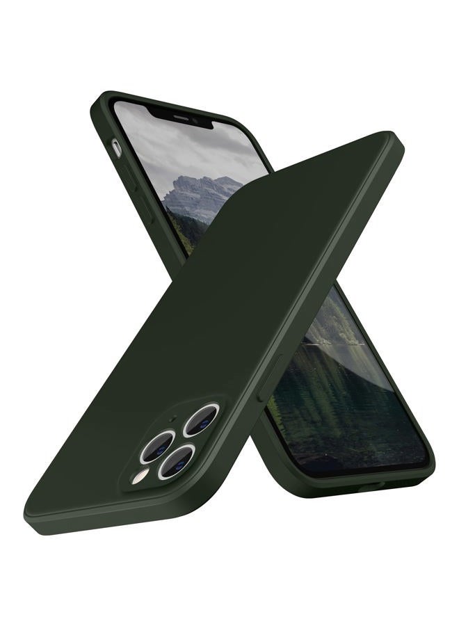 SURPHY Square Silicone Case Compatible with iPhone 11 Pro Max Case, Liquid Silicone Slim Fit Case (Individual Protection for Each Len) for iPhone 11 Pro Max 6.5", Cyprus Green - Image 1
