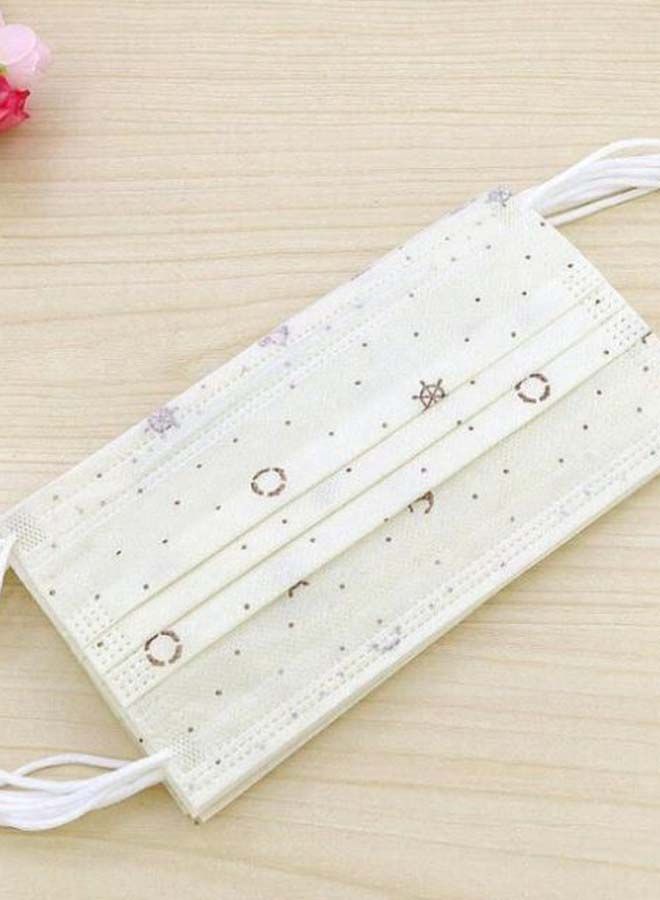 نيبمينينت مجموعة أقنعة وجه جيدة التهوية بطبعة نجوم من 40 قطعة - Image 2