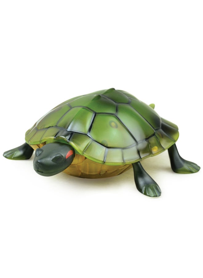 Realistic Remote Control Snake Prank Electric Scary Toy Insect Animal Shake Control Cockroach Centipede Novelty Gag Gift-Color:9993 Turtle-Green  - Image 1