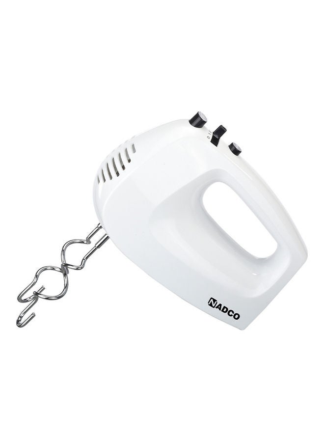 نادكو خلاط يدوي ب5 سرعات مع تيربو 250 W NC-250HM أبيض - Image 1
