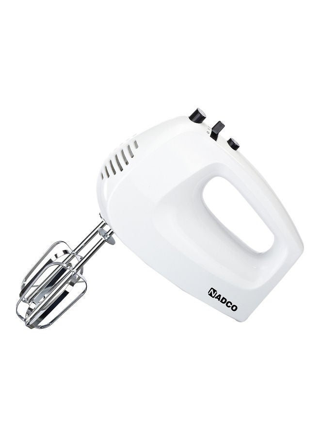 نادكو خلاط يدوي ب5 سرعات مع تيربو 250 W NC-250HM أبيض - Image 2