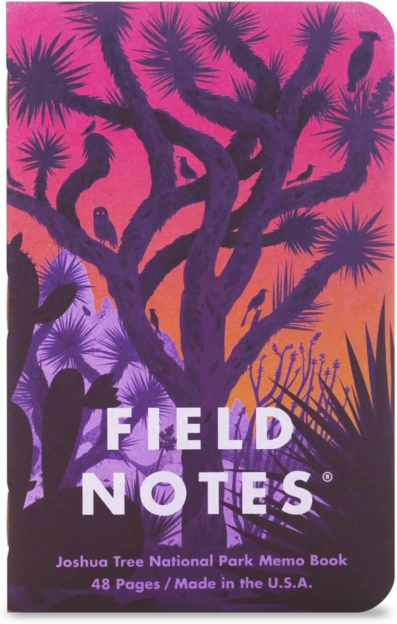 Field Notes : National Parks Series (Series B - Grand Canyon, Joshua Tree, Mount Rainier) - Graph Paper Memo Book 3-Pack - 3.5 x 5.5 Inch - Image 3