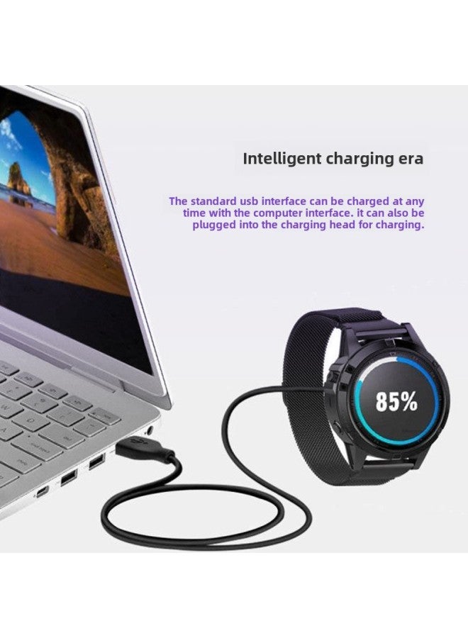 Sports Watch Charger FENIX Series Time 945/245 Charging Line Instinct-Color:C Female To Jiaming Line 17cm Elbow  - Image 3