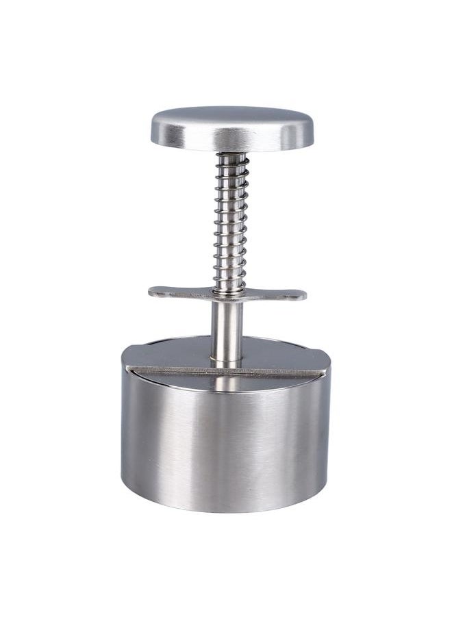 Thoraya Stainless Steel Burger Press Professional Manual Prevents Stick Grill Press for Burgers Beef Vegetables Cooking  - Image 2