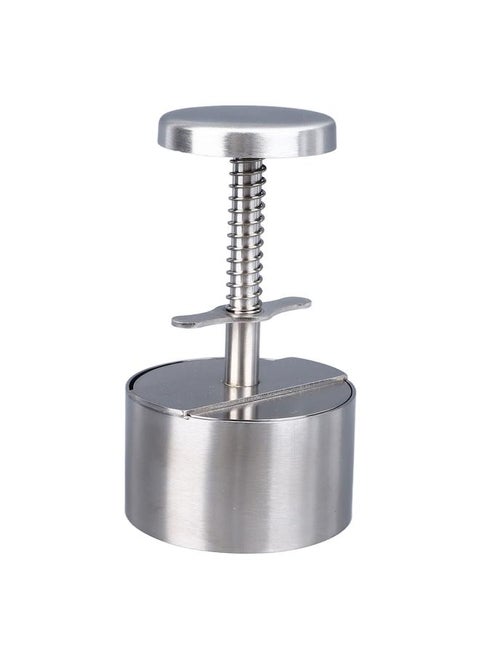 Stainless Steel Burger Press Professional Manual Prevents Stick Grill Press for Burgers Beef Vegetables Cooking