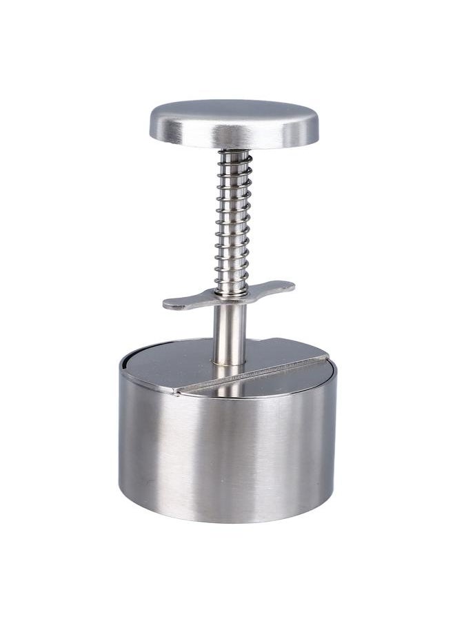 Thoraya Stainless Steel Burger Press Professional Manual Prevents Stick Grill Press for Burgers Beef Vegetables Cooking  - Image 1