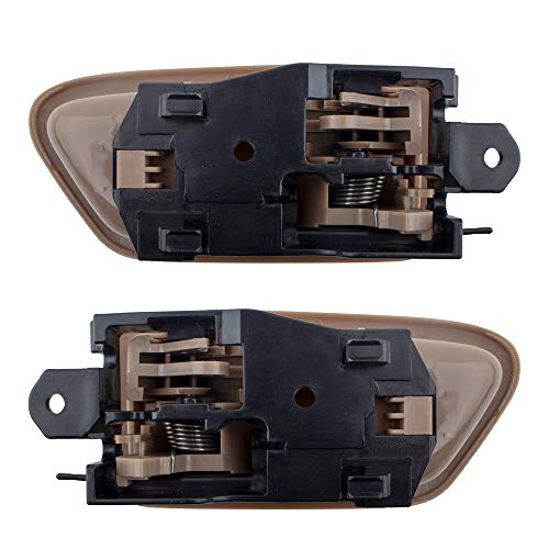 BOXI (مجموعة من 2 مقبض باب داخلي بيج أمامي/خلفي يسار ويمين يناسب تويوتا كامري 1997 1998 1999 2000 2001 / بديل 69205-AA010 69206-AA010) - Image 5