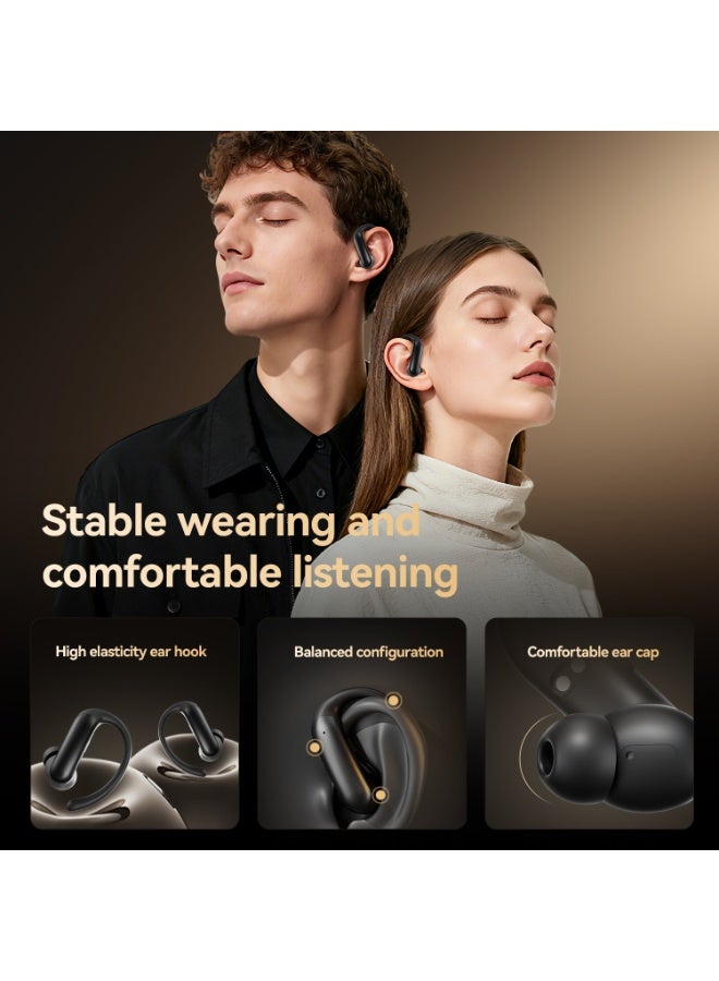سماعات أذن مفتوحة OWS M145 لاسلكية، سماعات بلوتوث بجودة صوت هيفي المحيطي مع قلاب الأذن، سماعات رياضية بطارية طويلة الأمد للجري والجيم والسفر - Image 5