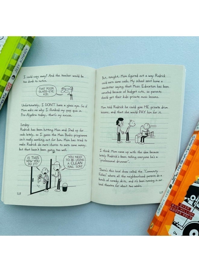 Diary of a Wimpy Kid سلسلة  ويمبي كيد  (الأجزاء من 1 إلى 21) | Jeff Kinney | سلسلة مغامرات كوميدية مصورة الأكثر مبيعًا عالميًا - Image 2