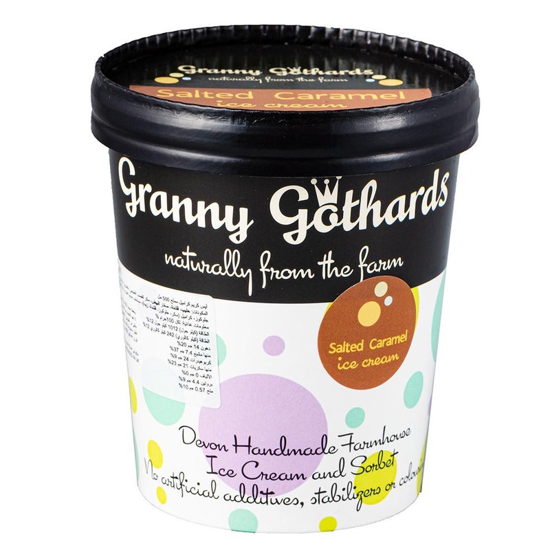 Gourmet Ice Cream, Salted Caramel - 500ml, UK