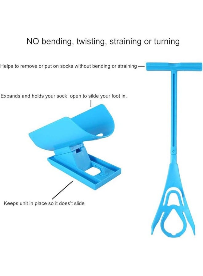 general Sock assist slider kit, easy to put on and take off, easy to put on and take off socks equipment, elderly pregnant women without bending over Assisted sock wearer - Image 4