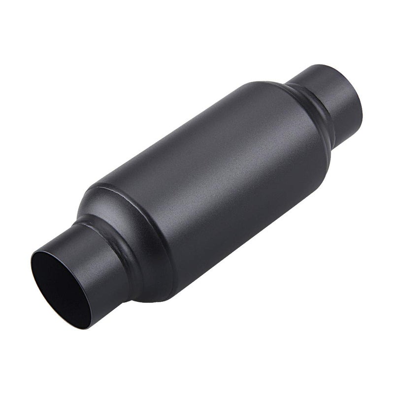 LCGP 25 Inlet 25 Outlet Universal Resonator 115 Overall Length Stainless Steel MufflerWeld On