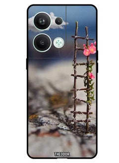 Theodor Protective Case Anti Scratch Shock Proof Bumper Cover For Oppo Reno 9 Pro Plus Cloud With Stair  - Image 1