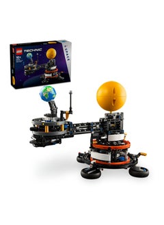 LEGO 42179 Technic Planet Earth And Moon In Orbit Building Set, Outer Space Gift For Kids Aged 10 And Over, Solar System Toy, Imaginative, Independent Play For Boys And Girls (526 Pieces)  - Image 1