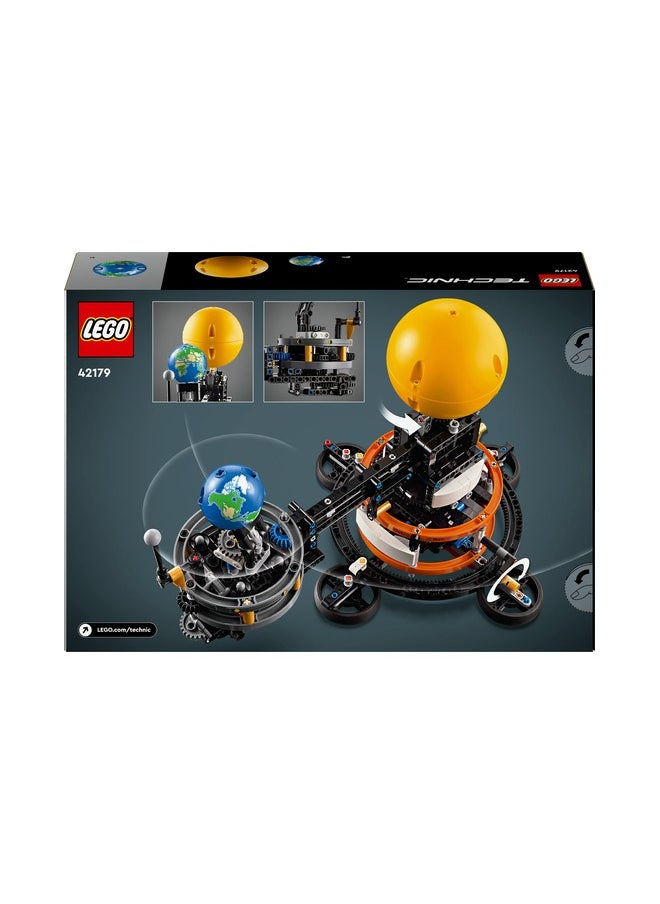 LEGO 42179 Technic Planet Earth And Moon In Orbit Building Set, Outer Space Gift For Kids Aged 10 And Over, Solar System Toy, Imaginative, Independent Play For Boys And Girls (526 Pieces)  - Image 3