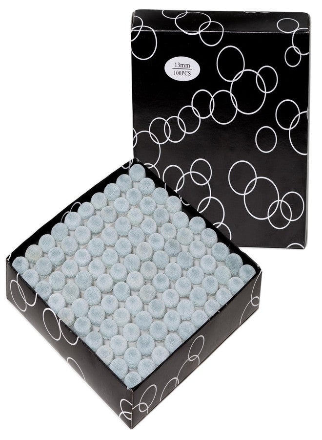 OKKO Billiard Pool Cue Slip-On Tips Soft, Pack of 100 (13 mm) - Image 1