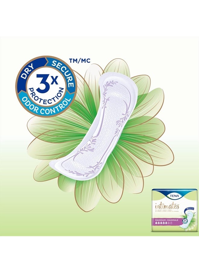 Tena Tena Sensitive Care Maximum Absorbency Incontinence/Bladder Control Pad for Women, Regular Length, 56 Count  - Image 4