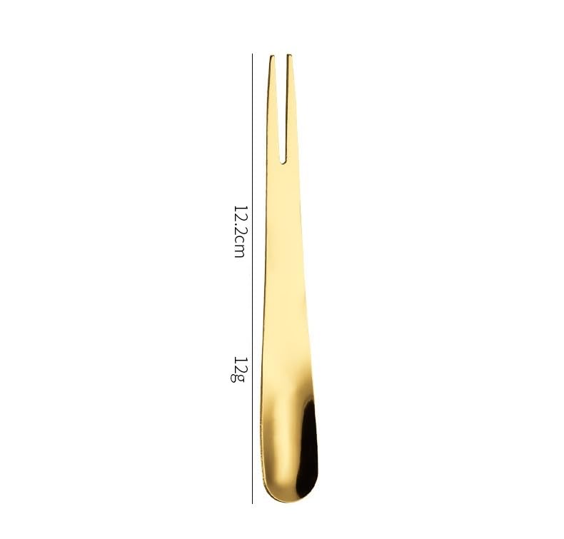12 Piece Silver Flatware Set Stainless Steel Forks And Spoons For Dessert Cake Salad - Image 3