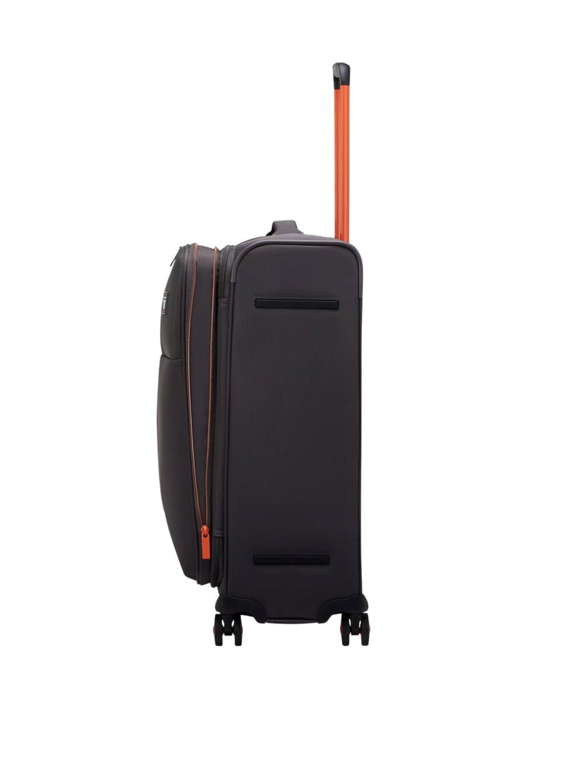 Roncato Fabric Trolley 3 Piece Luggage Set 415350-3P Expandable Soft Suitcase Set with TSA Lock & 4 Double Spinner Wheels - Image 4