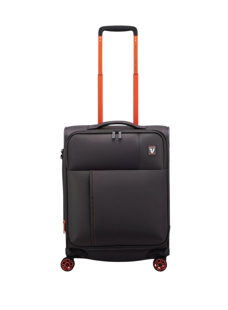 Roncato Fabric Trolley 3 Piece Luggage Set 415350-3P Expandable Soft Suitcase Set with TSA Lock & 4 Double Spinner Wheels - Image 5
