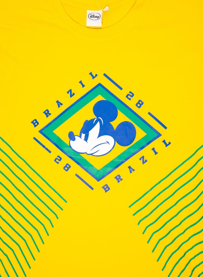 ميكي ماوس - تيشيرت رجالي البرازيل - Image 2