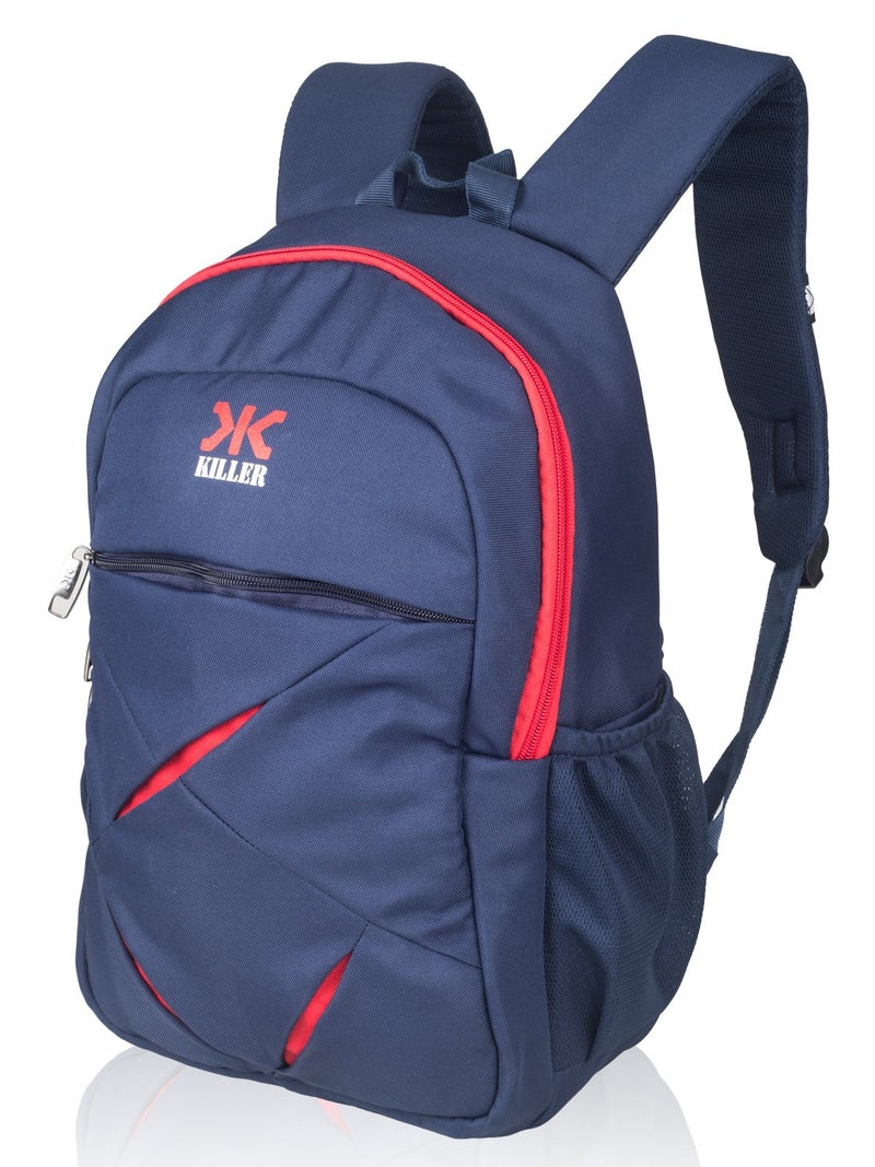 Killer Lister Laptop Backpack for 15.6 inch Laptop - Trendy Everyday Carry College Backpacks for Boys - Navy Blue - Image 3