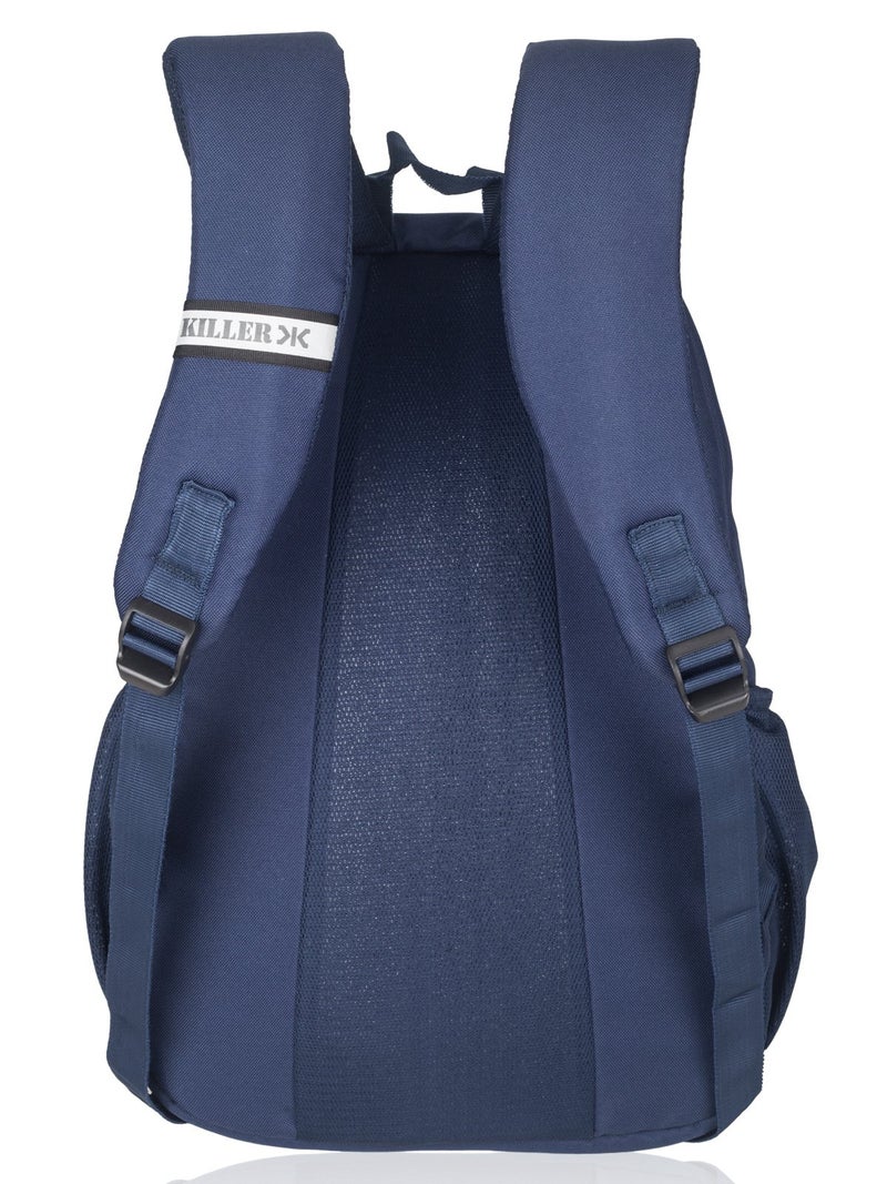 Killer Lister Laptop Backpack for 15.6 inch Laptop - Trendy Everyday Carry College Backpacks for Boys - Navy Blue - Image 4