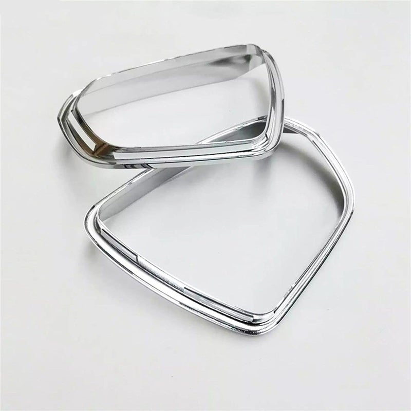 Wivplex Chrome Door Rearview Mirror Eyebrow Covers for Peugeot 3008 GT - Image 2