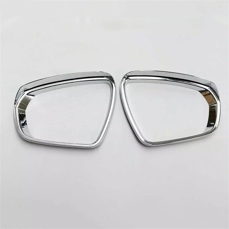 Wivplex Chrome Door Rearview Mirror Eyebrow Covers for Peugeot 3008 GT - Image 4