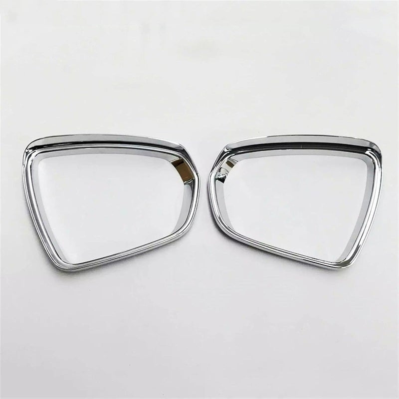 Wivplex Chrome Door Rearview Mirror Eyebrow Covers for Peugeot 3008 GT - Image 1