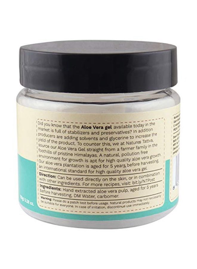 Nature's Tattva - Tattvalogy Pure And Natural Aloe Vera Gel, Clear, 150G - Image 1