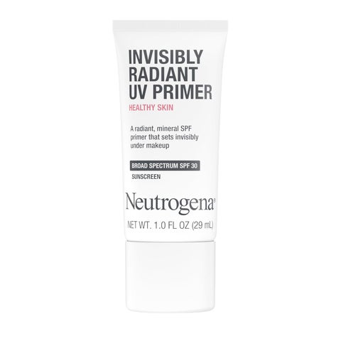 Neutrogena Healthy Skin Invisibly Radiant UV Face Primer with SPF 30 Mineral SPF Primer Sets Invisibly Under Makeup Broad Spectrum Sunscreen Suitable for All Skin Types 1 fl oz