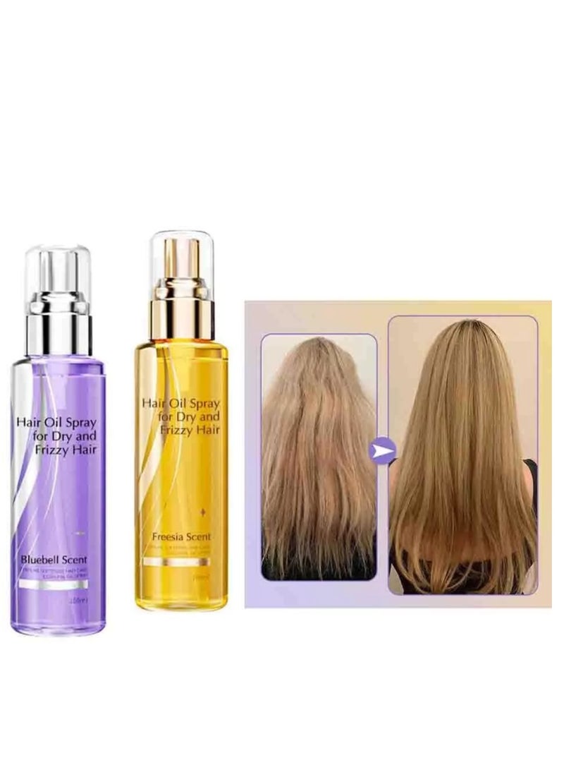 الجميع بخاخ زيت للشعر الجاف والمجعد ، بخاخ زيت عطري يترك على الشعر 100 مل - Image 2
