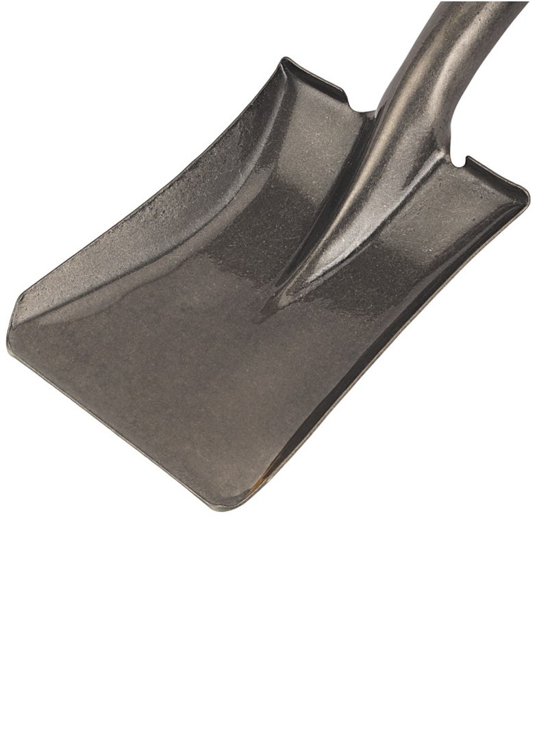Mini Shovel- EPSS1413 Square, with Comfortable Fiberglass Handle, Heat Treated Hardened Steel Head, Removing Plant, and Dig Holes For New Plants