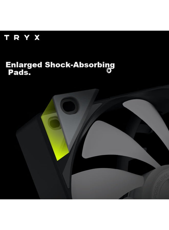Tryx Rota Dark Star Sl Argb 120mm Fan Black - Image 3